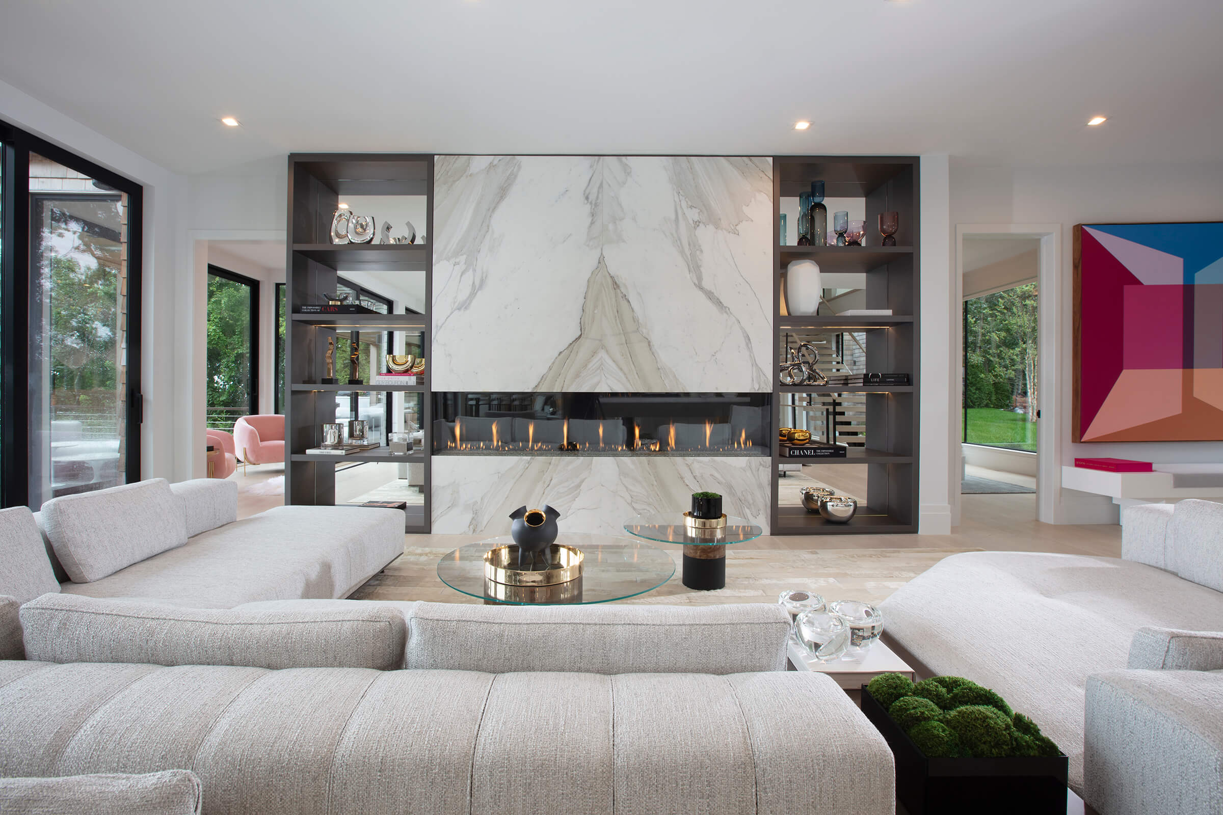 Best Living Room Interior Design by Britto Charette Interior Designer, Miami Florida