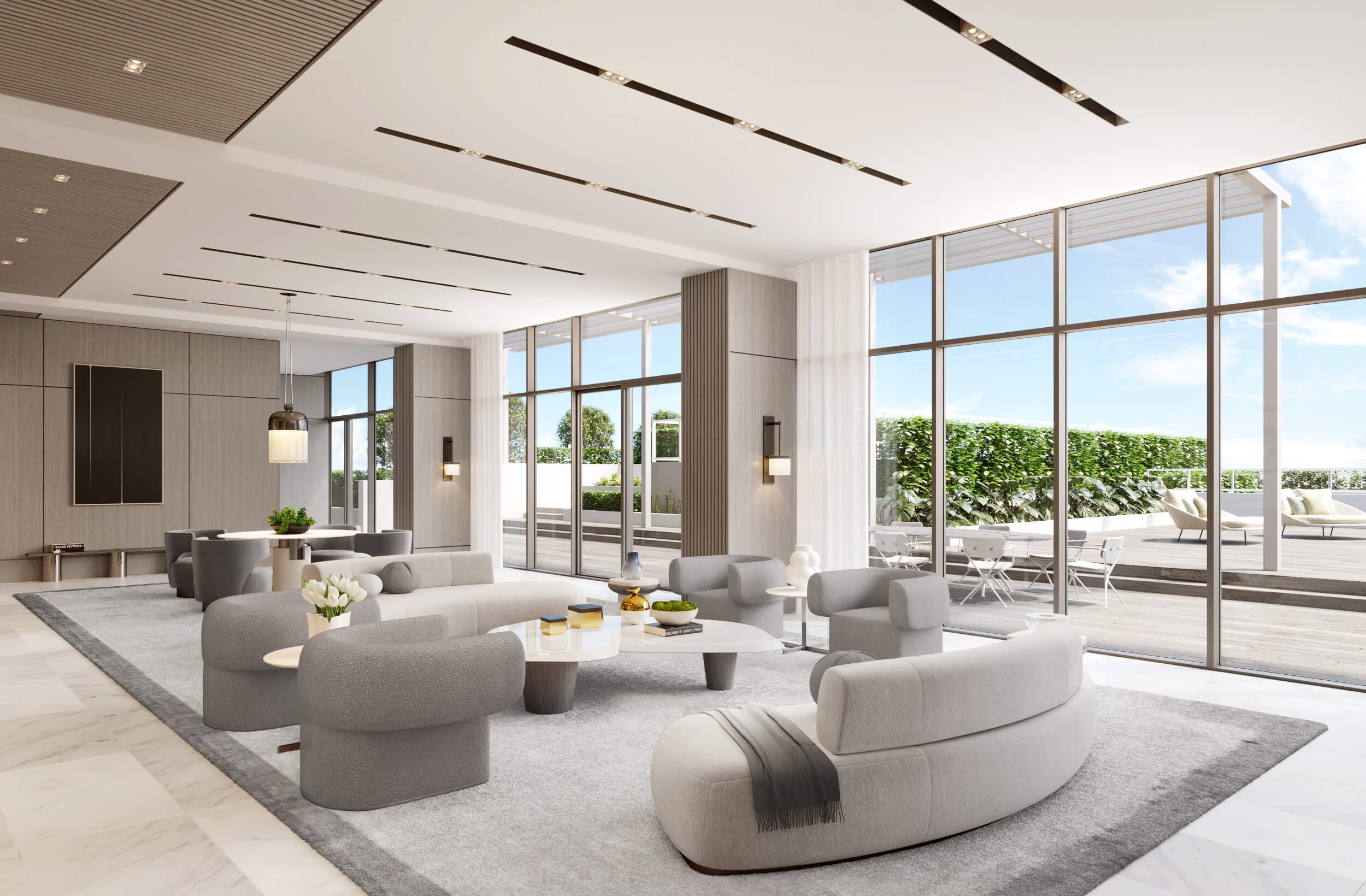 BRITTO CHARETTE: RITZ-CARLTON PH MIAMI BEACH: Modern Elegance Frames Water Views