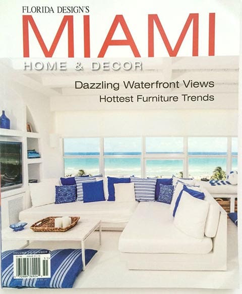 Miami Home Decor VOL 10 COVER