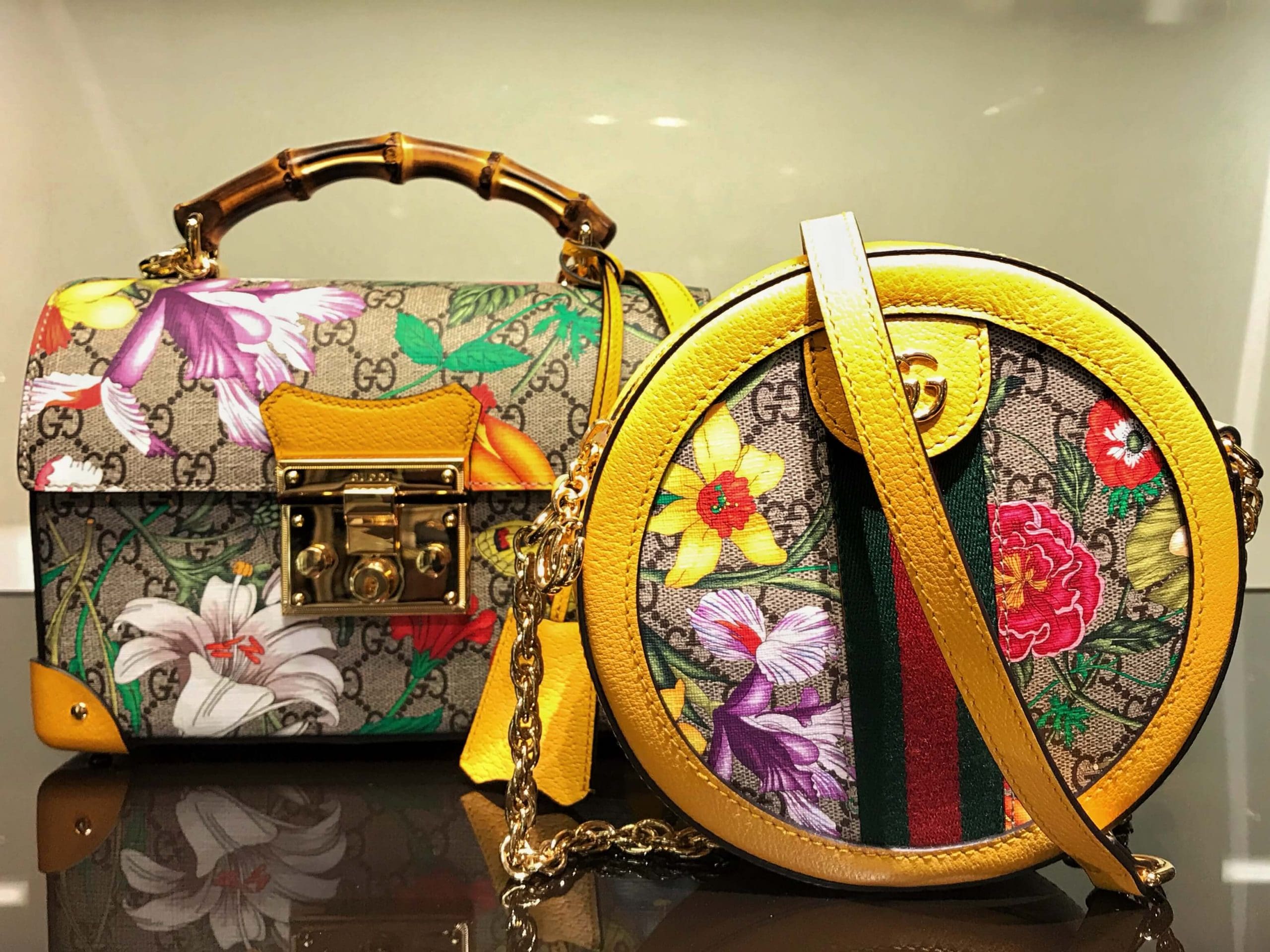 Gucci Leather Ophidia GG Flora Mini Round Shoulder BagJPEG image-26B7FF4F2463-1