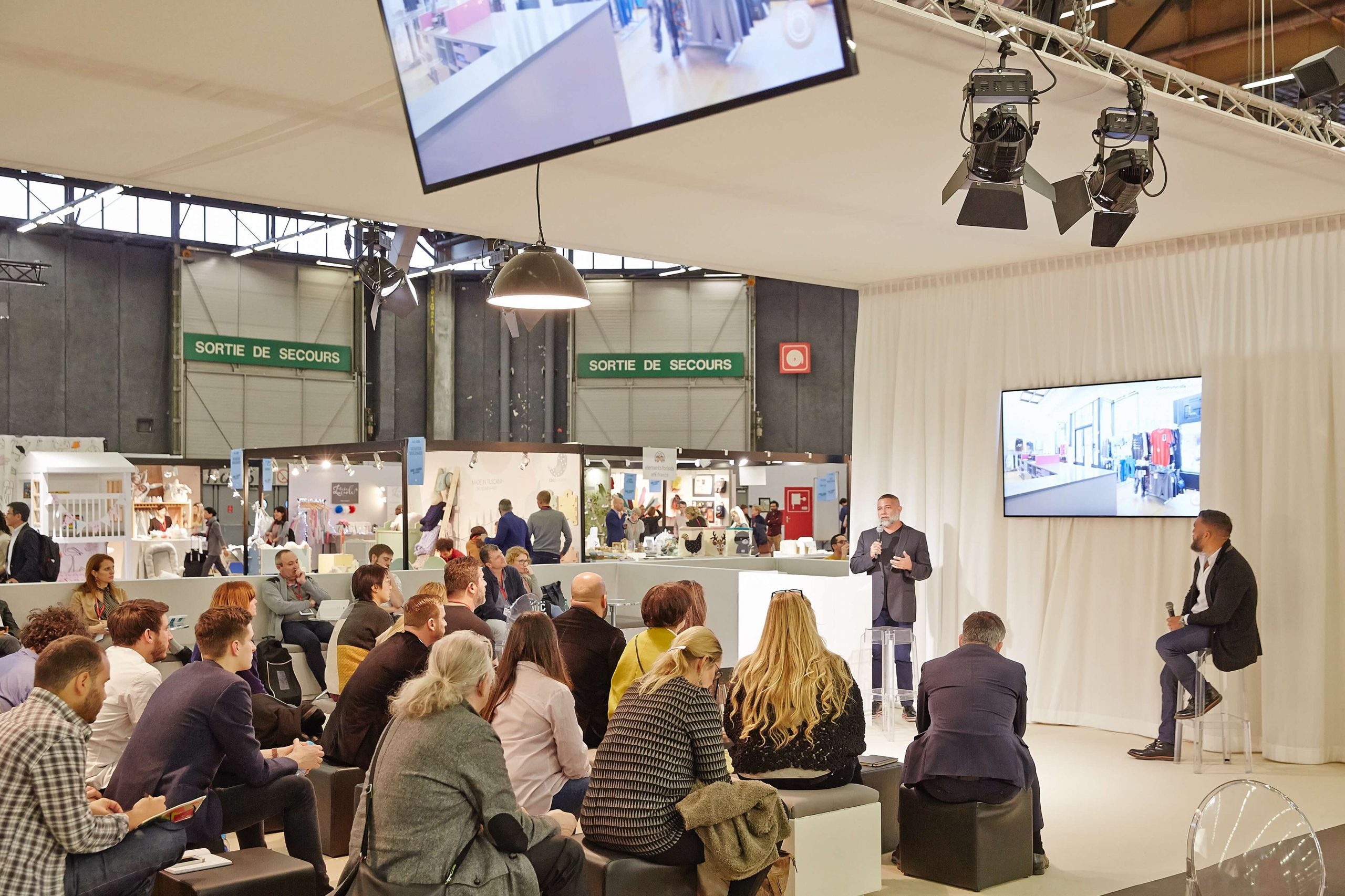 David Charette and Jay Britto present at Maison&Objet Talks in 2018