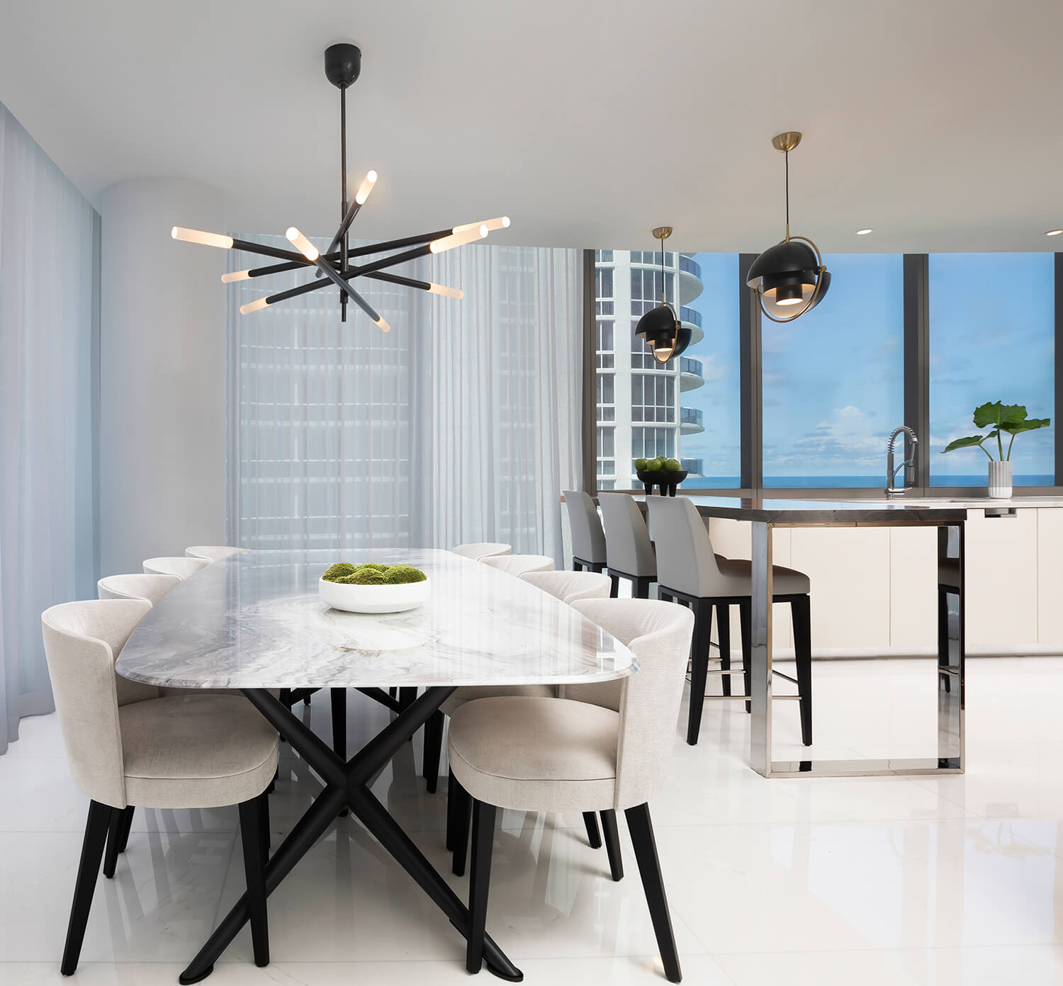 RITZ CARLTON SUNNY ISLES RESIDENCES BRITTO CHARETTE KITCHEN