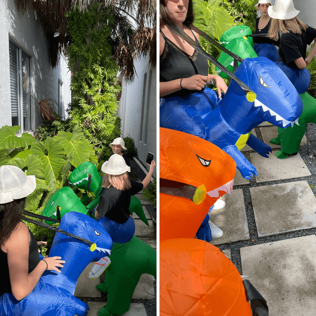 britto Charette Halloween 2021 Dinosaurs may be extinct, but fun isn’t!