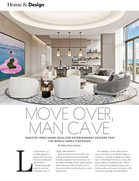 HOME & DESIGN | October 2021 Home Feature | Britto Charette Interior Design Miami FL
