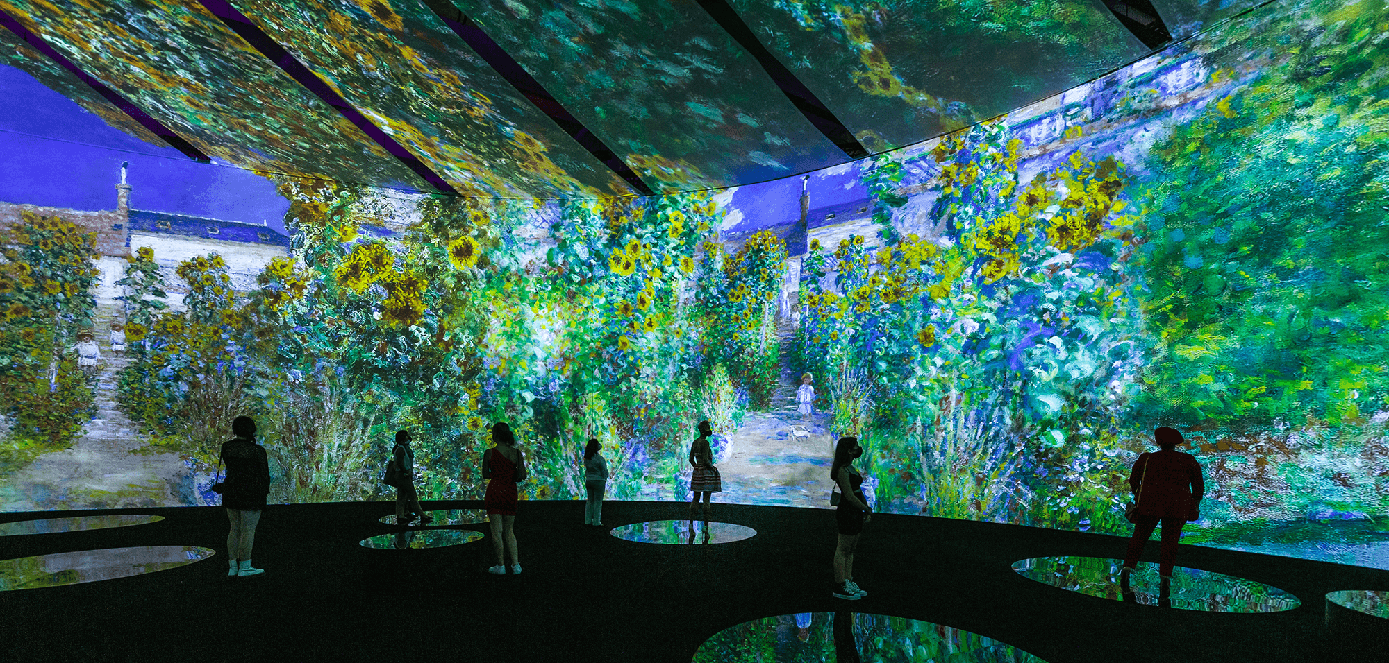 Britto Charette: Beyond Monet: Immersive Art Experience at Miami’s Ice Palace Studios