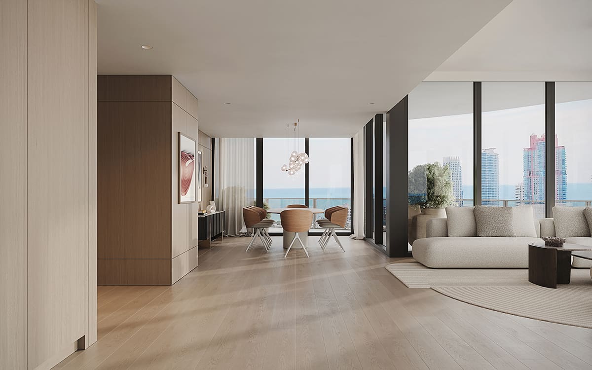 five park miami beach dining room