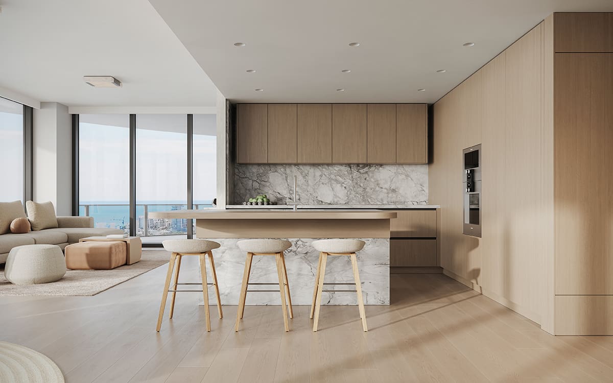 five park miami beach kitchen