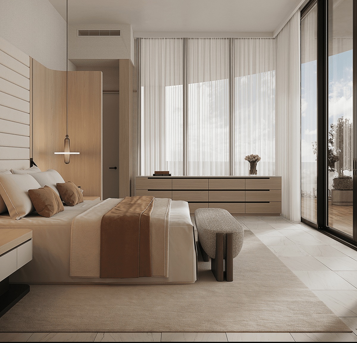Park Grove, Bedroom