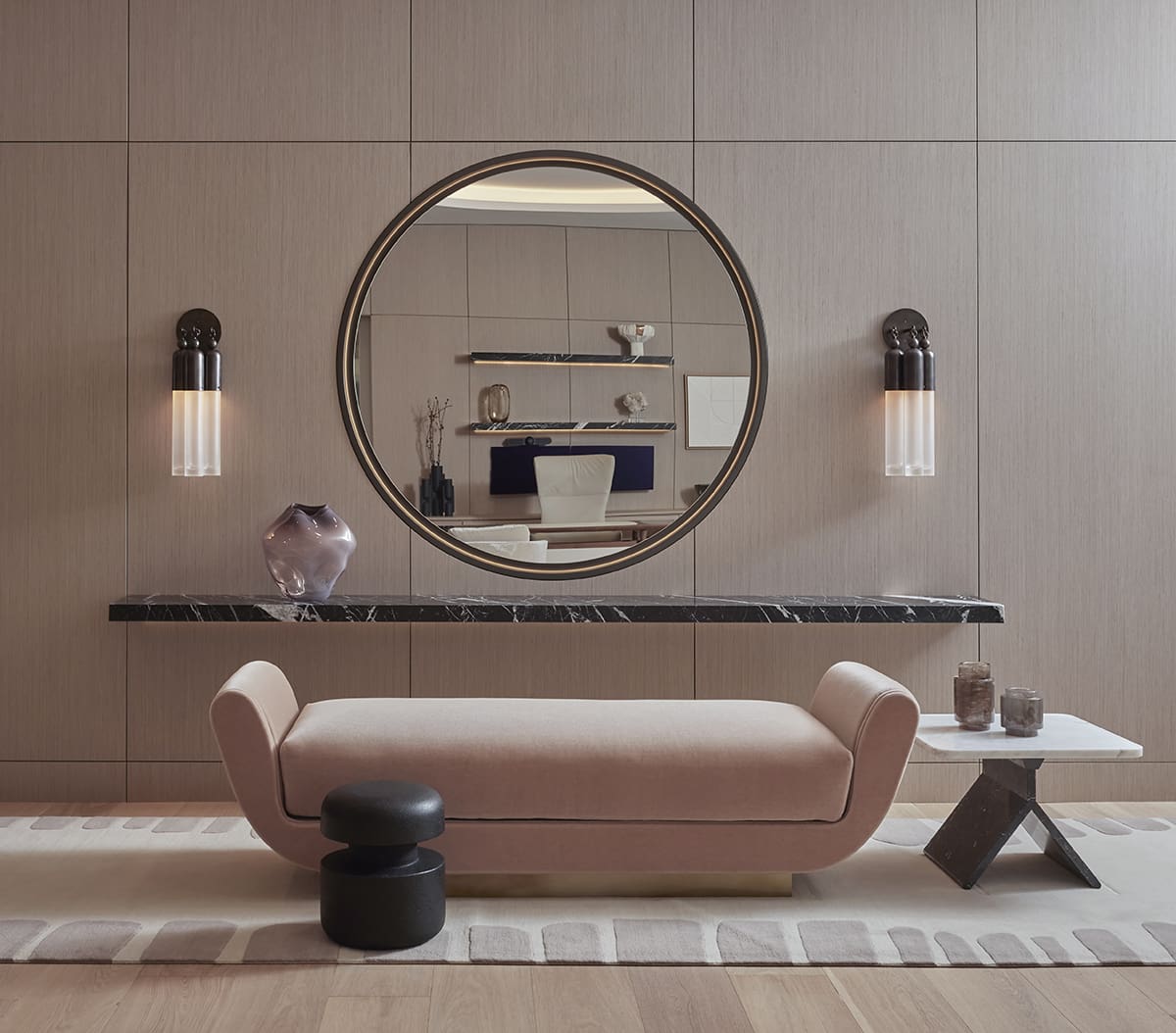 Indianapolis Mohair Sofa