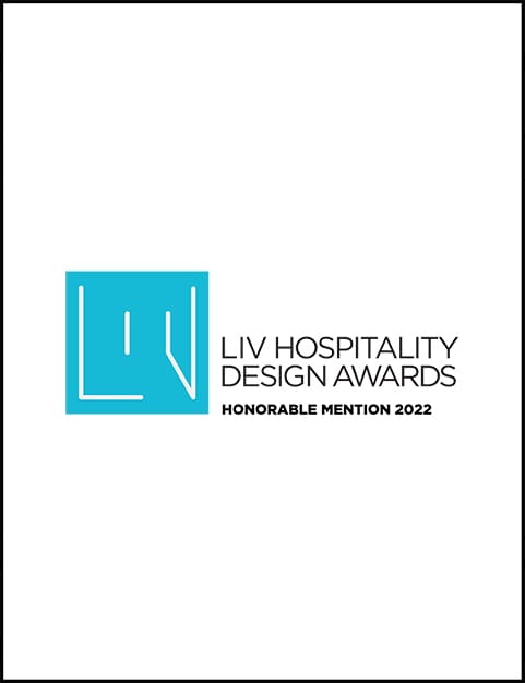 LIV Hospitality Design Awards Honorable Mention 2022