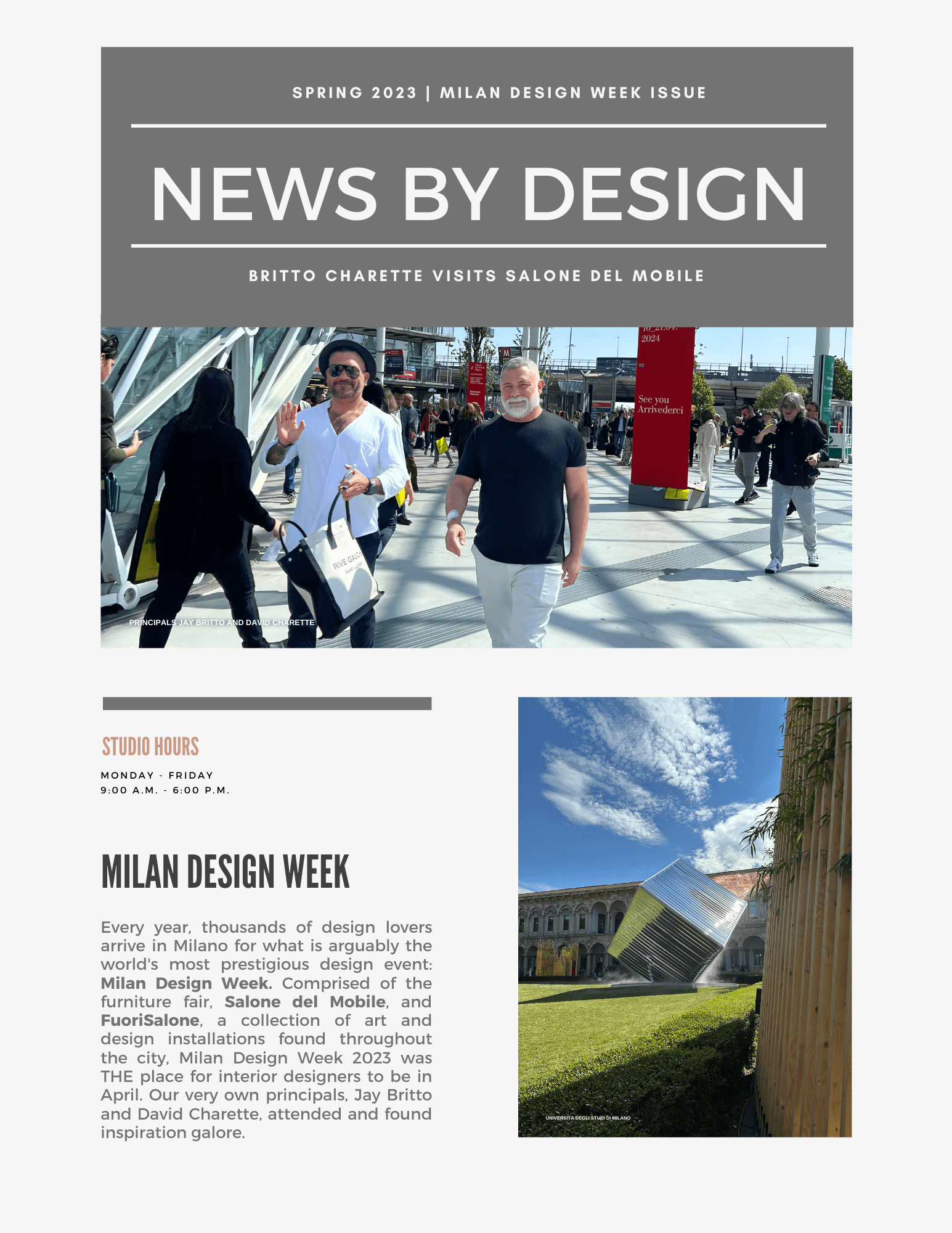 News by Design Spring 2023