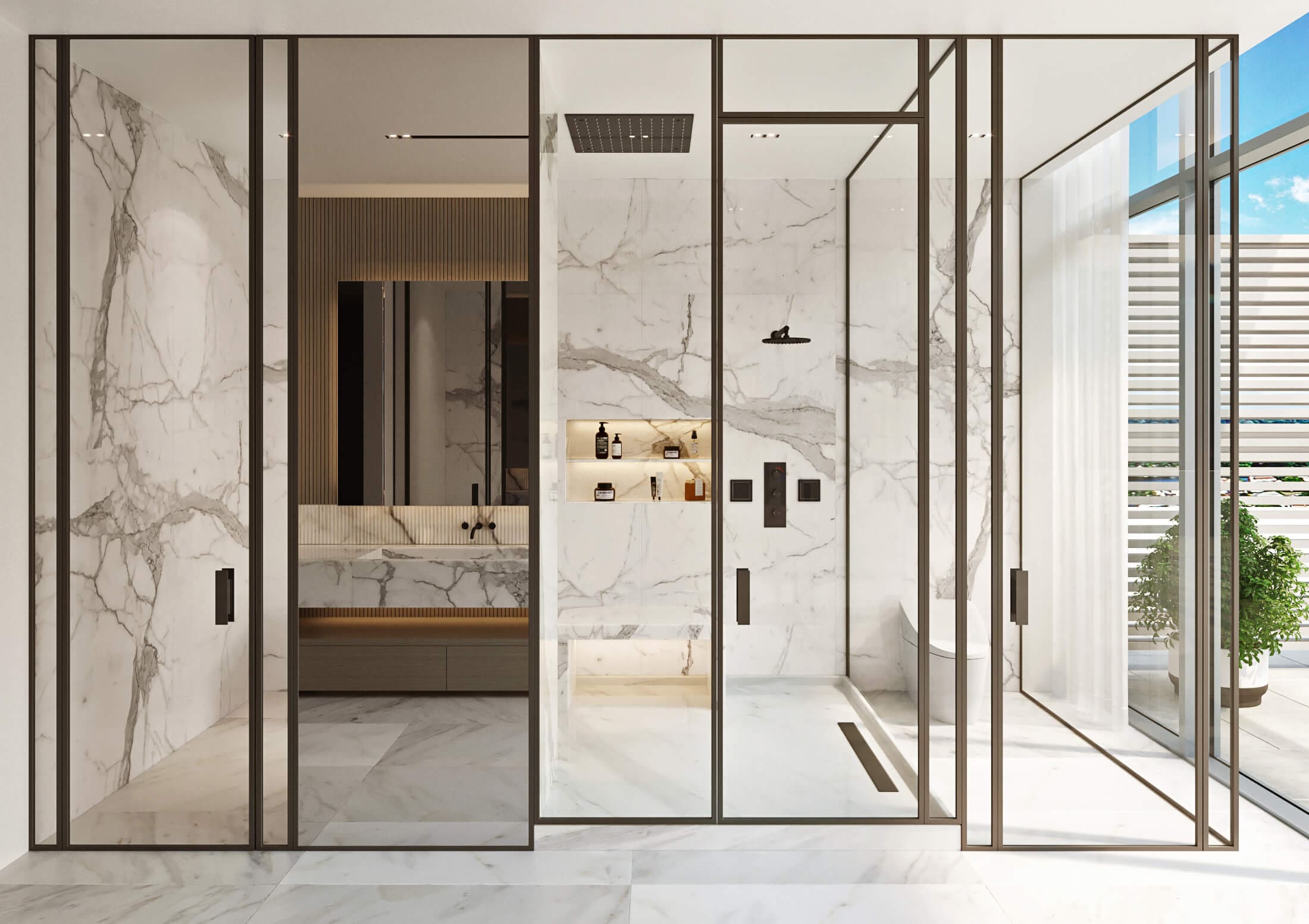 RITZ-CARLTON MIAMI BEACH PENTHOUSE PRIMARY BEDROOM