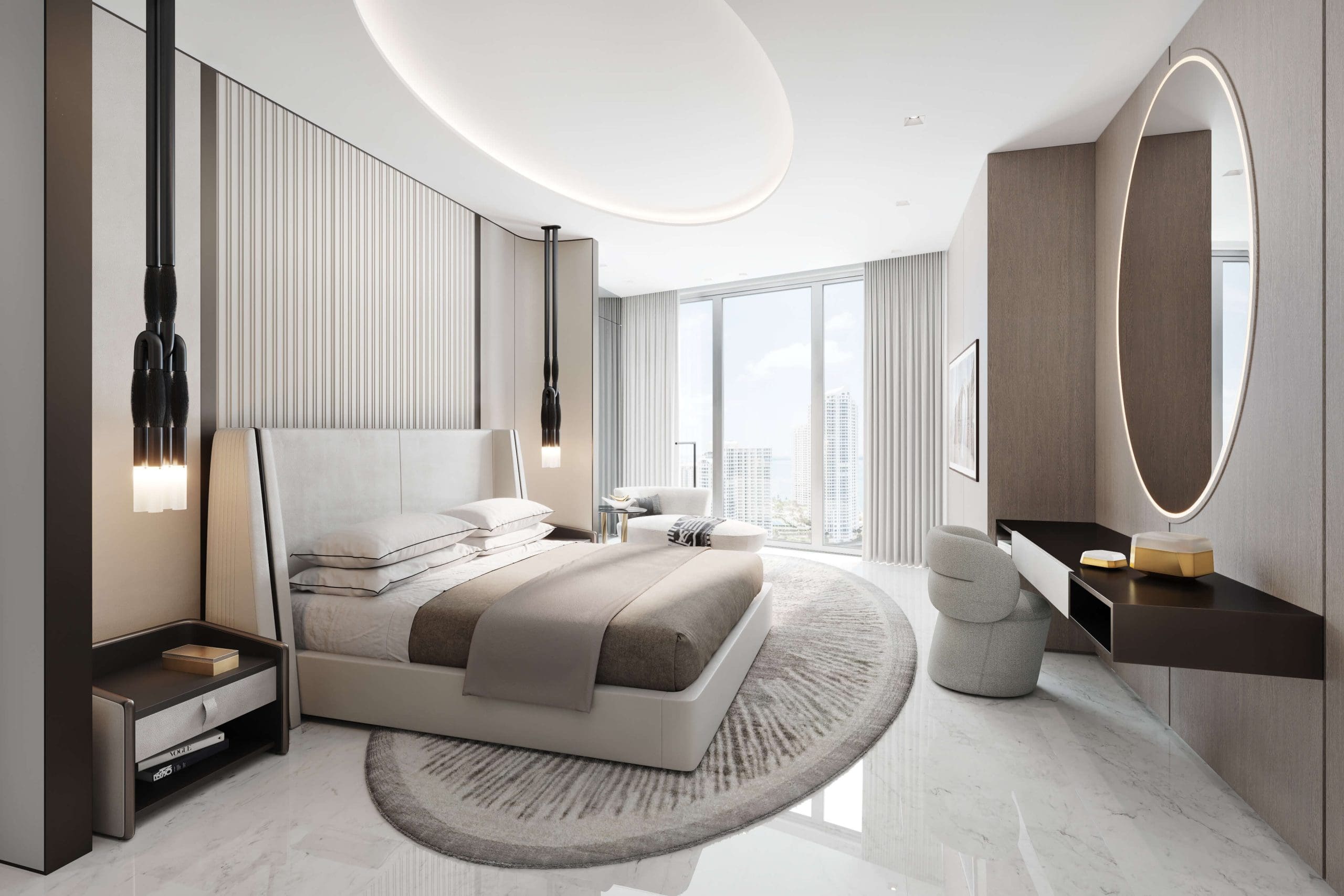 Aston Martin Residences Primary Bedroom