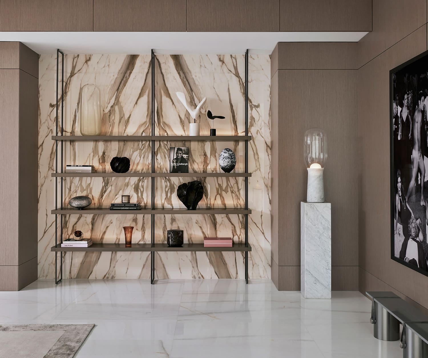 Ritz Carlton Miami Beach Penthouse Shelving