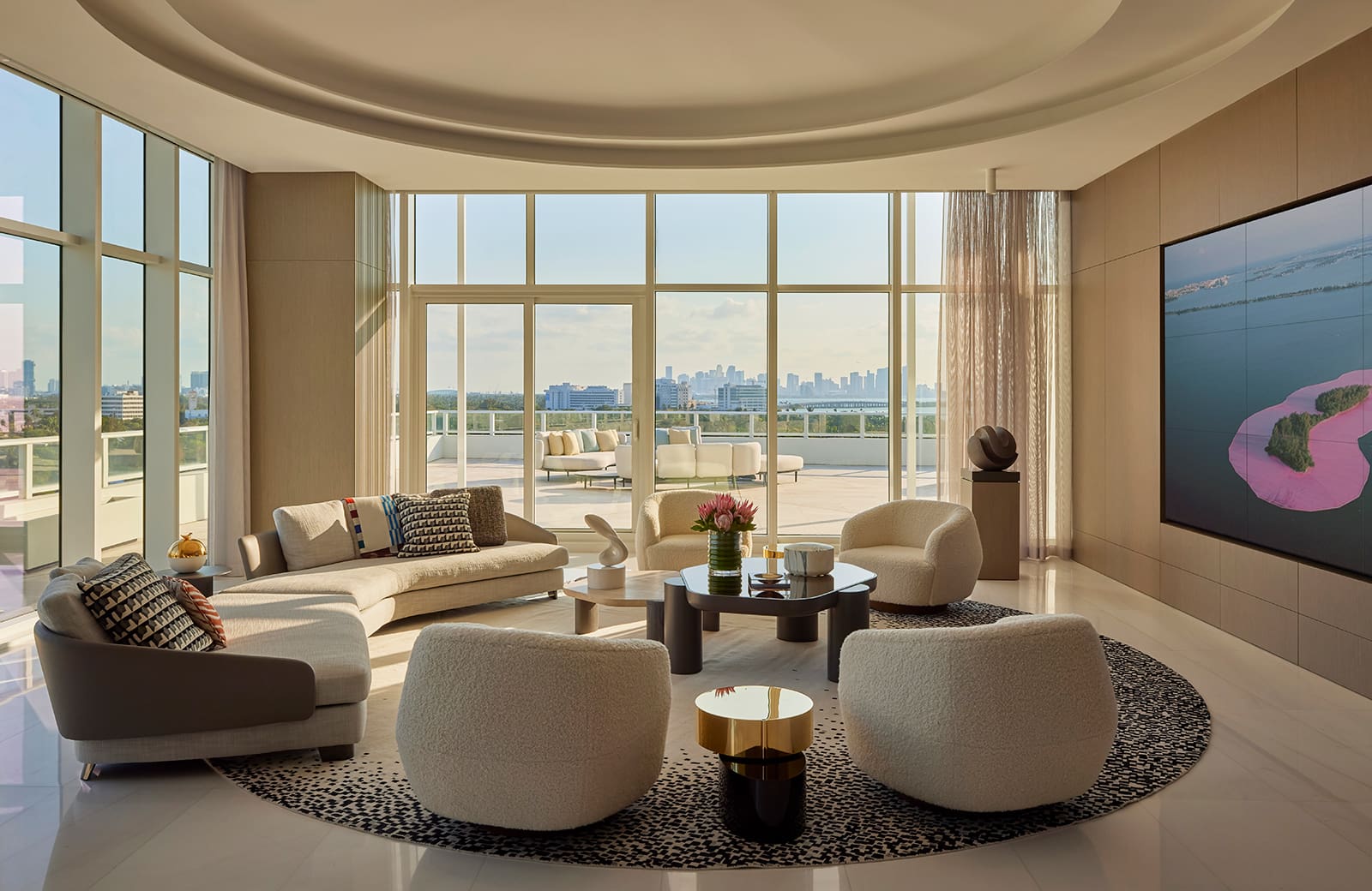 Ritz Carlton Miami Beach Penthouse Britto Charette