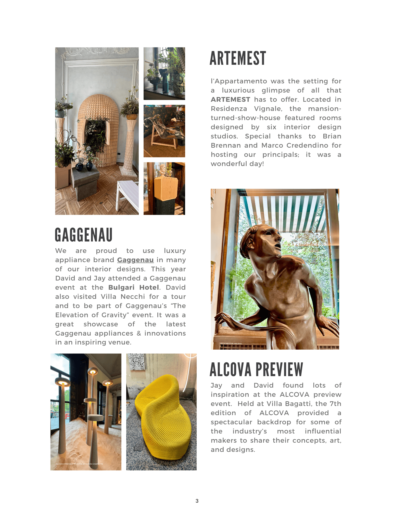 NEWS BY DESIGN - SPRING 2024 - Milan Design Week Issue - 3