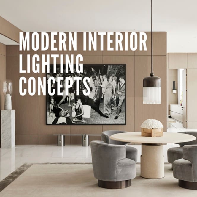 Modern Interior Lighting Concepts